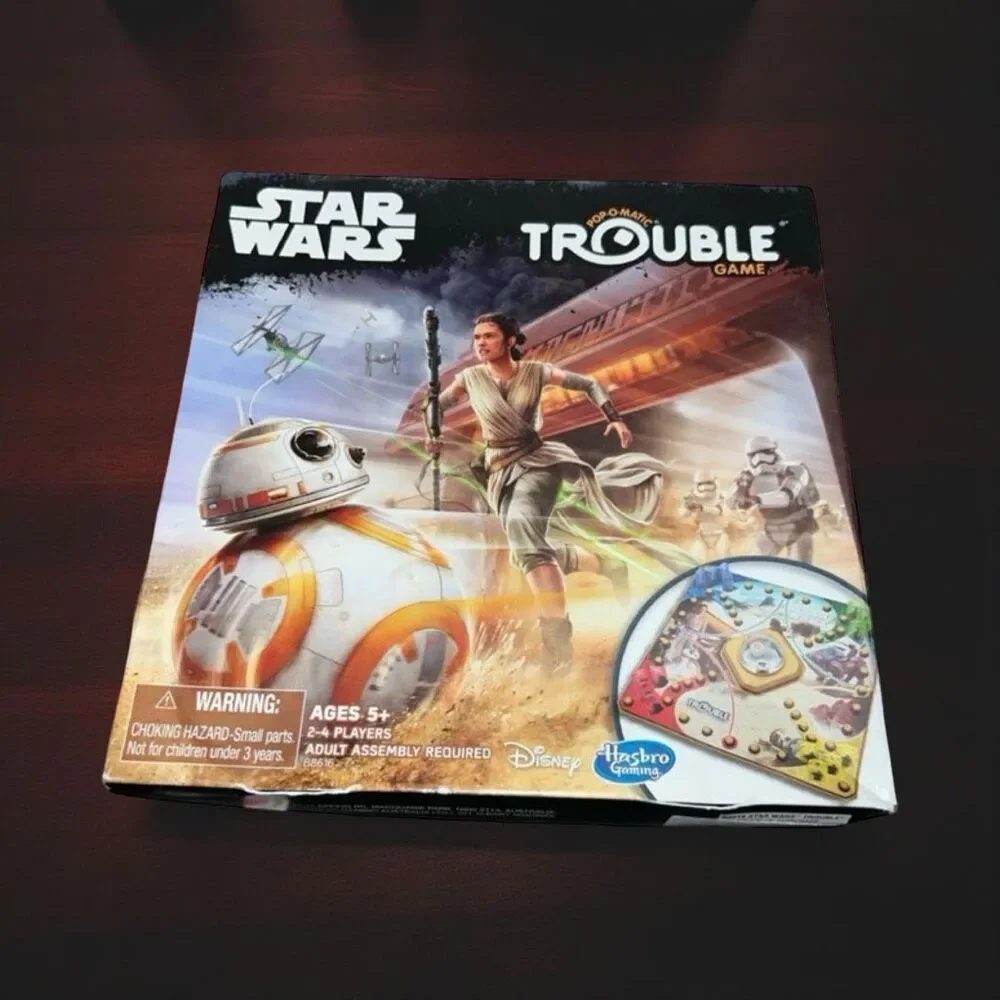 Hasbro Trouble Game Star Wars Edition COMPLETE